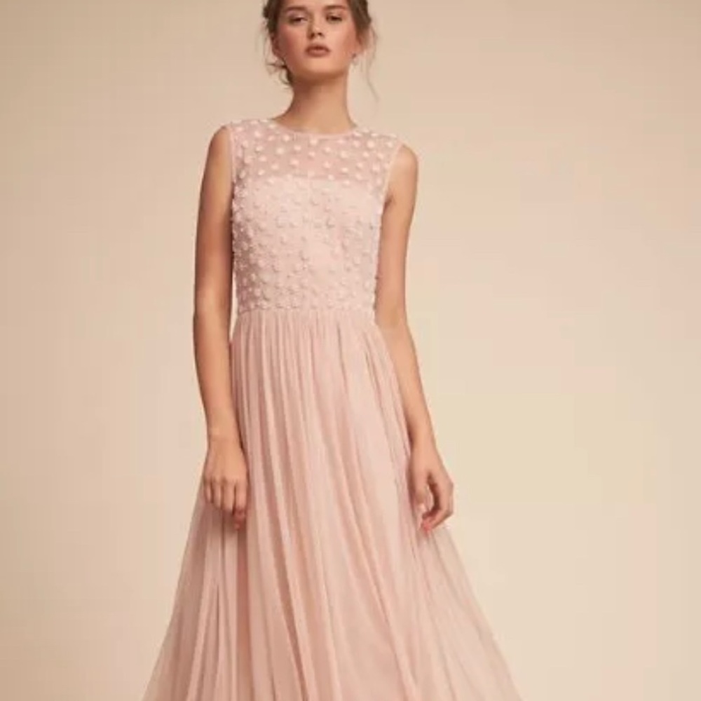 NWT Anthropologie BHLDN Motee Maids Emma Blush